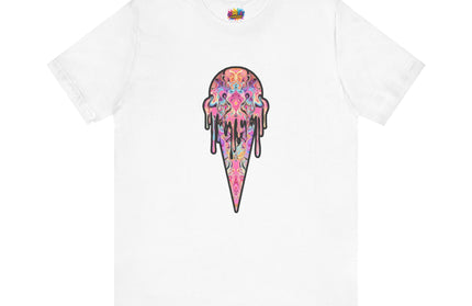 Pastel Ice Cream Symmetrical Drip Tee