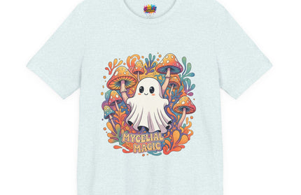 Mycelial Magic Orange Glow Ghost Tee