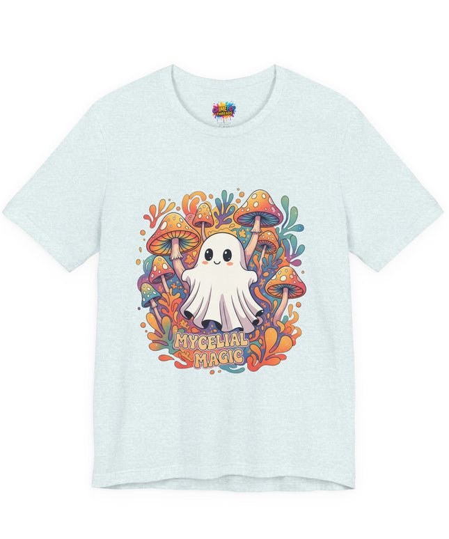 Mycelial Magic Orange Glow Ghost Tee