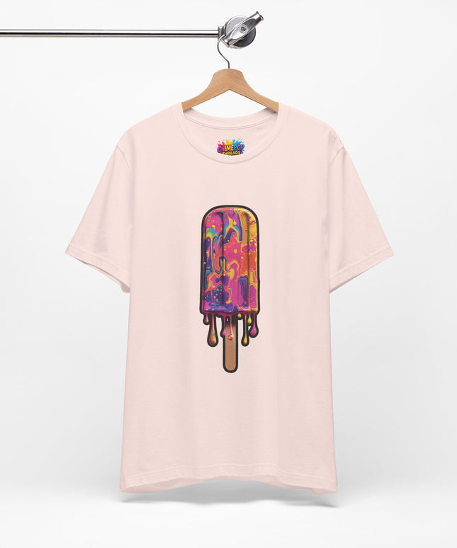 Psychedelic Rainbow Popsicle Drip Tee