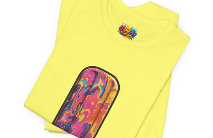 Psychedelic Rainbow Popsicle Drip Tee