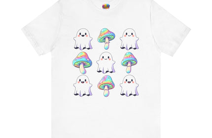 Kawaii Ghost Mushroom Tee