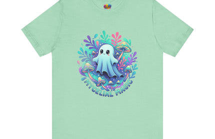 Mycelial Magic Blue Glow Ghost Tee