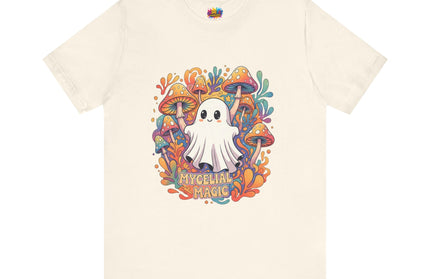 Mycelial Magic Orange Glow Ghost Tee