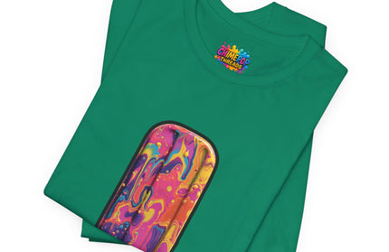Psychedelic Rainbow Popsicle Drip Tee