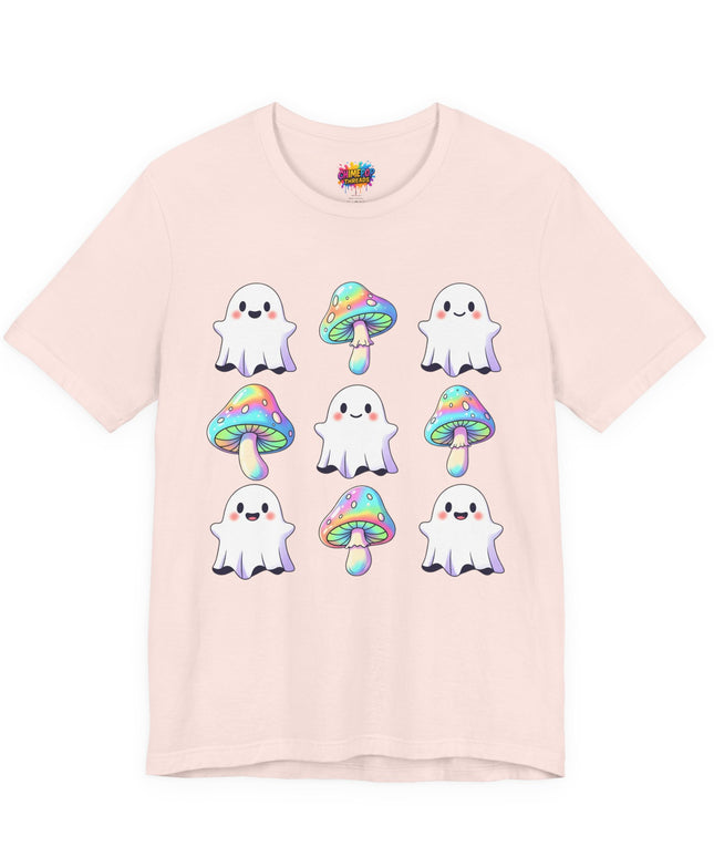 Kawaii Ghost Mushroom Tee