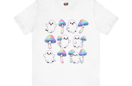 Happy Ghost With Mushroom Tee