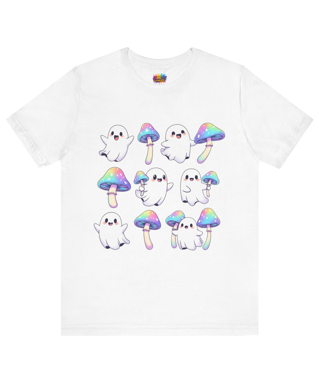 Happy Ghost With Mushroom Tee