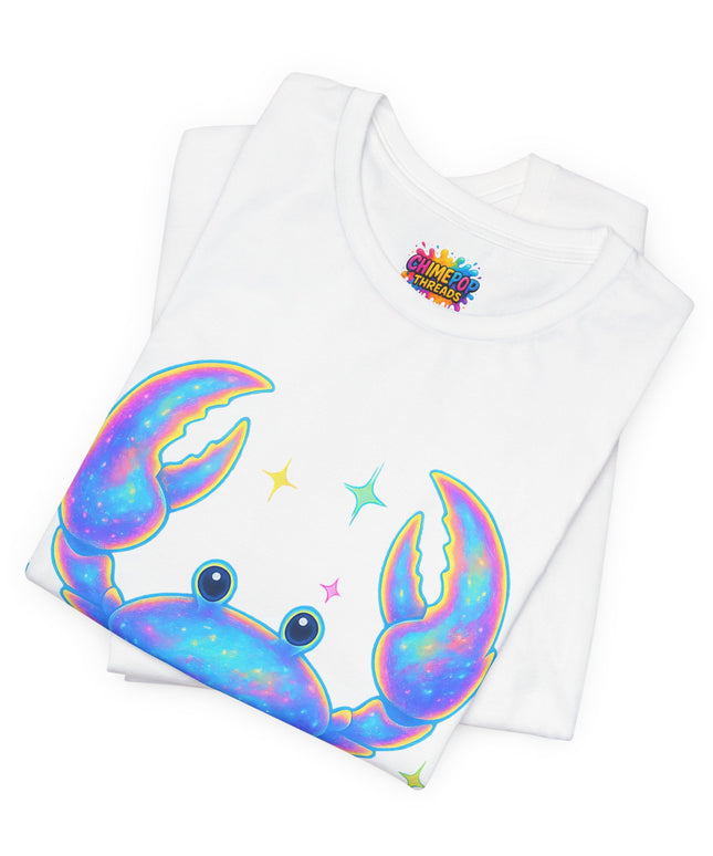 CLAWSOME Neon Crab Tee - Ocean Lover T-Shirt
