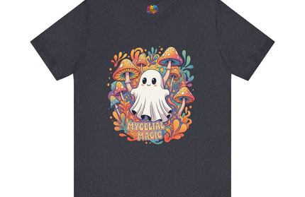 Mycelial Magic Orange Glow Ghost Tee