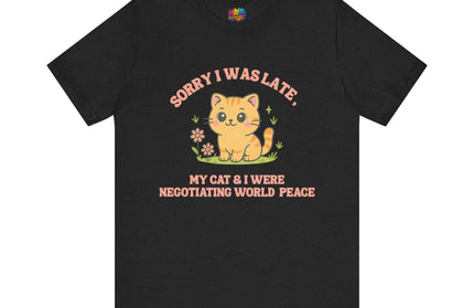 Negotiating Peace Cat Tee
