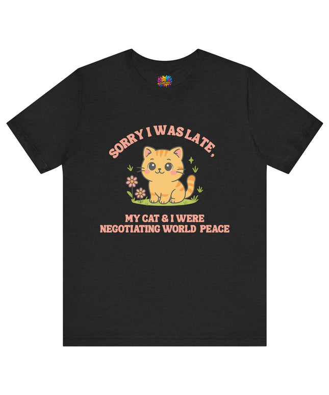 Negotiating Peace Cat Tee