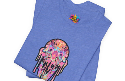 Pastel Ice Cream Symmetrical Drip Tee