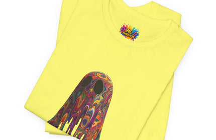 Psychedelic Ghost Rainbow Drip Spirit Tee