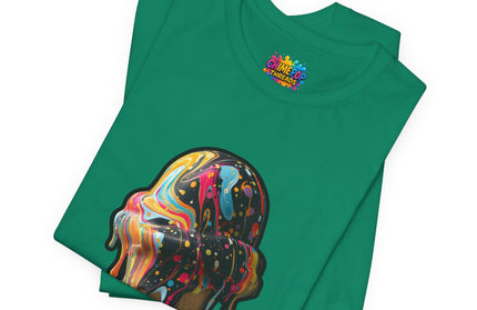 Pastel Marble Swirl Ice Cream Tee