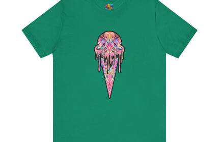 Pastel Ice Cream Symmetrical Drip Tee