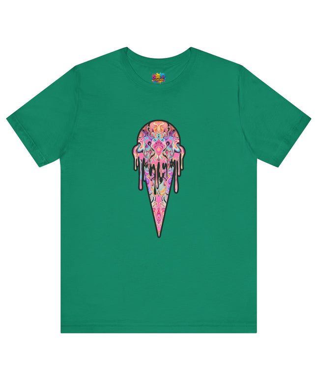 Pastel Ice Cream Symmetrical Drip Tee
