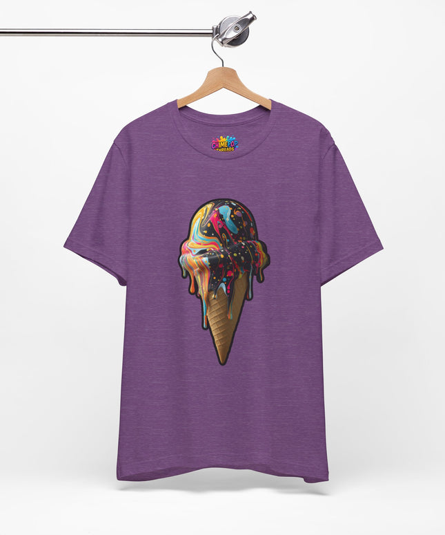 Pastel Marble Swirl Ice Cream Tee