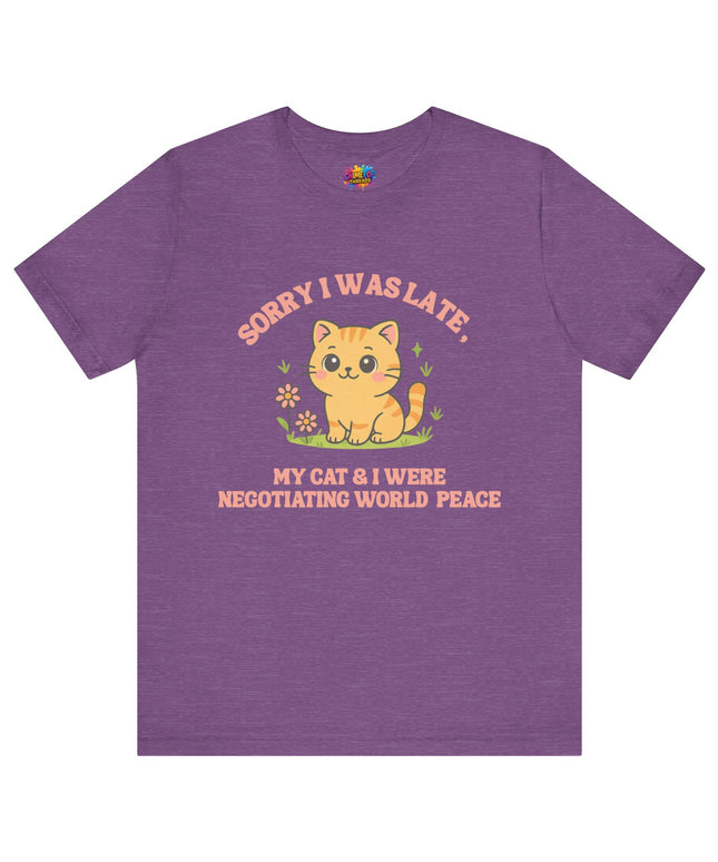 Negotiating Peace Cat Tee