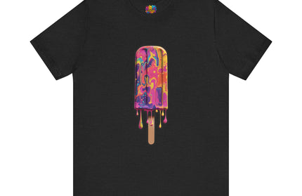 Psychedelic Rainbow Popsicle Drip Tee