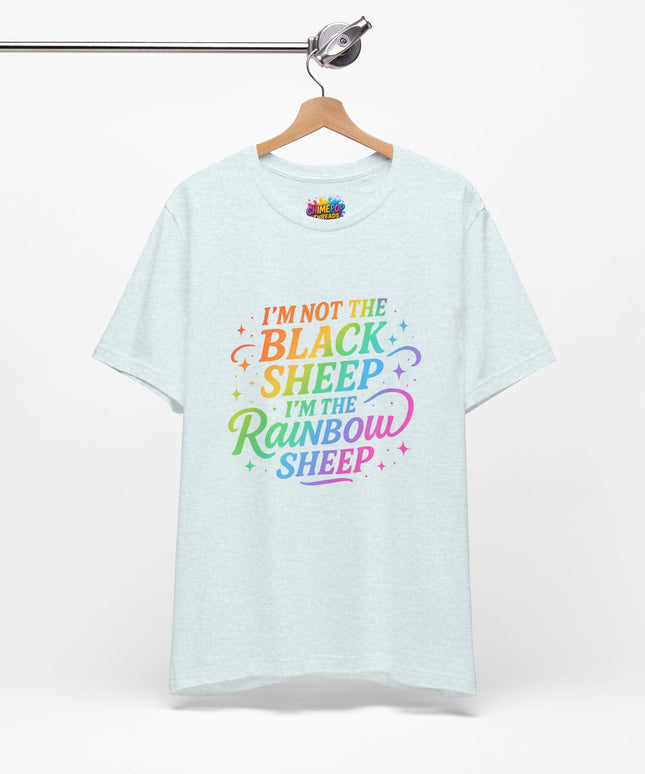 Rainbow Sheep Quote Tee
