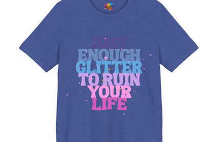 Just Enough Glitter Pastel Tee