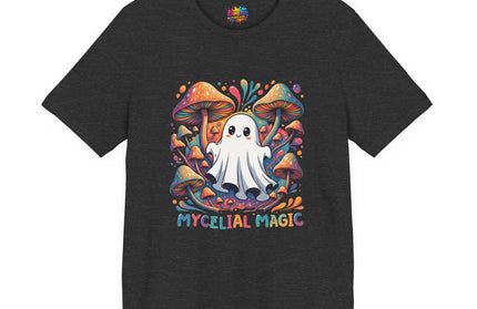 Mycelial Magic Rainbow Ghost Tee