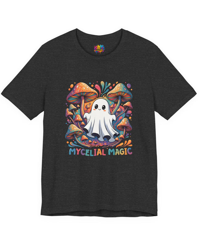 Mycelial Magic Rainbow Ghost Tee