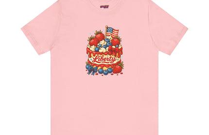 4TH OF JULY CAKE STATEMENT SHIRT