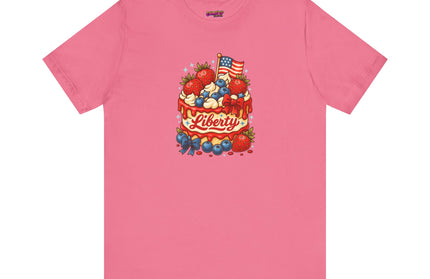 4TH OF JULY CAKE STATEMENT SHIRT