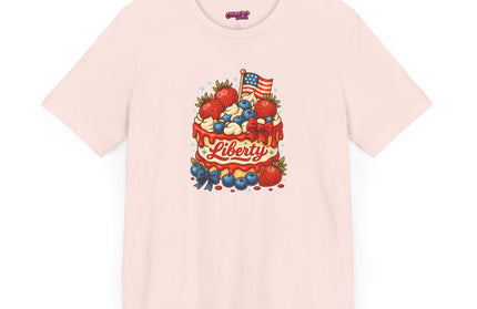 4TH OF JULY CAKE STATEMENT SHIRT