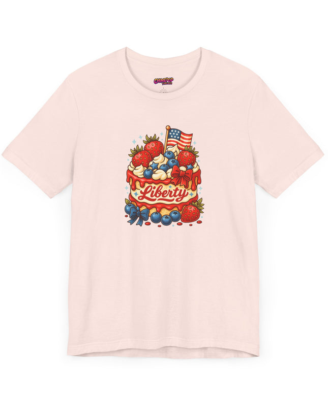 4TH OF JULY CAKE STATEMENT SHIRT