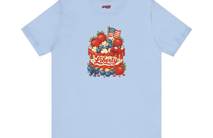 4TH OF JULY CAKE STATEMENT SHIRT
