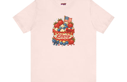 4TH OF JULY CAKE STATEMENT SHIRT
