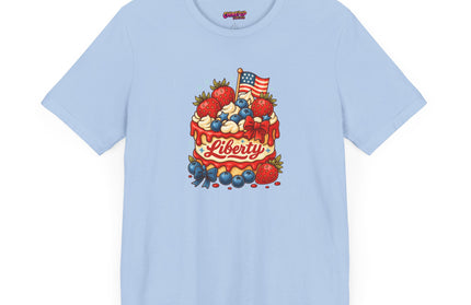 4TH OF JULY CAKE STATEMENT SHIRT