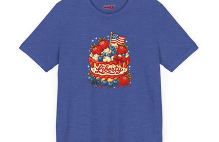 4TH OF JULY CAKE STATEMENT SHIRT