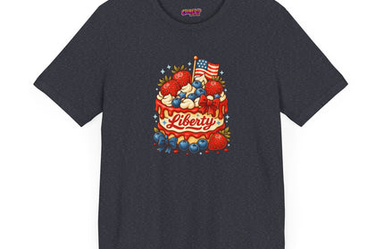 4TH OF JULY CAKE STATEMENT SHIRT