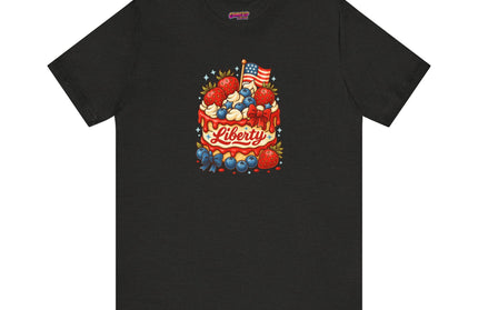 4TH OF JULY CAKE STATEMENT SHIRT