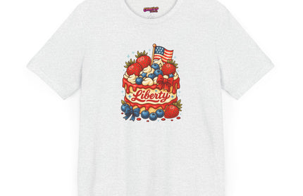 4TH OF JULY CAKE STATEMENT SHIRT
