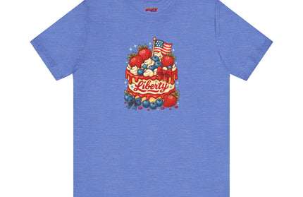 4TH OF JULY CAKE STATEMENT SHIRT