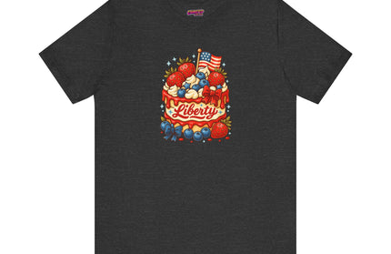 4TH OF JULY CAKE STATEMENT SHIRT