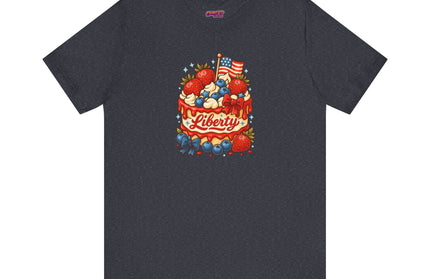 4TH OF JULY CAKE STATEMENT SHIRT