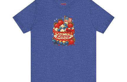 4TH OF JULY CAKE STATEMENT SHIRT