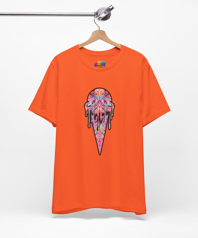 Pastel Ice Cream Symmetrical Drip Tee