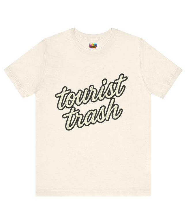 Tourist Trash Script Tee