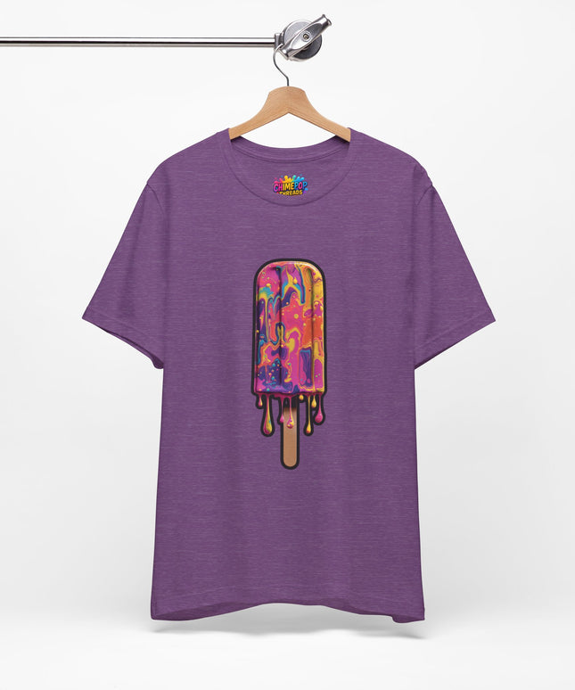 Psychedelic Rainbow Popsicle Drip Tee