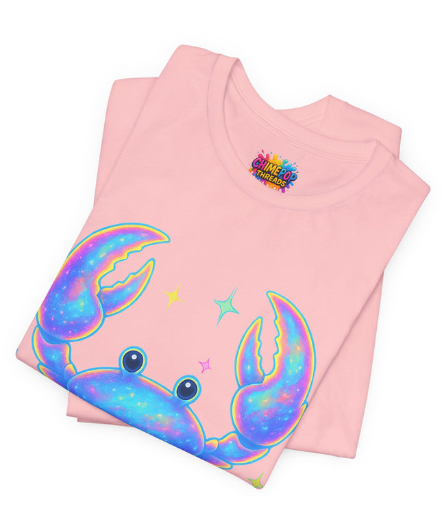 CLAWSOME Neon Crab Tee - Ocean Lover T-Shirt