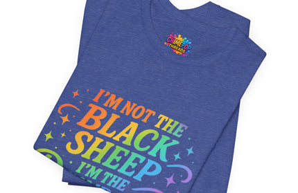 Rainbow Sheep Quote Tee