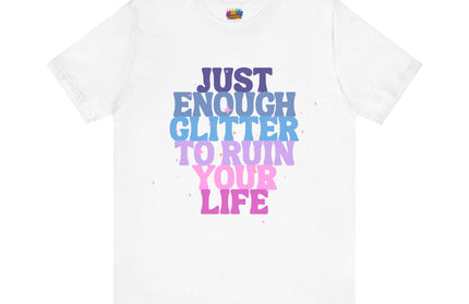 Just Enough Glitter Pastel Tee
