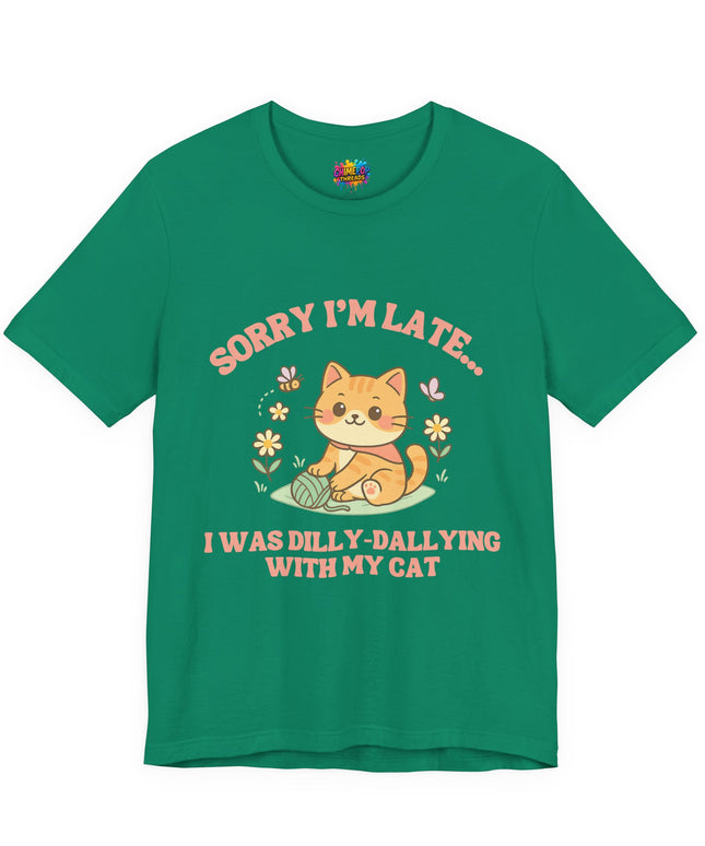 Dilly Dally Cat Tee